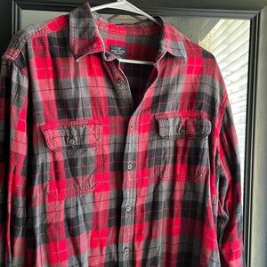 Men’s red flannel